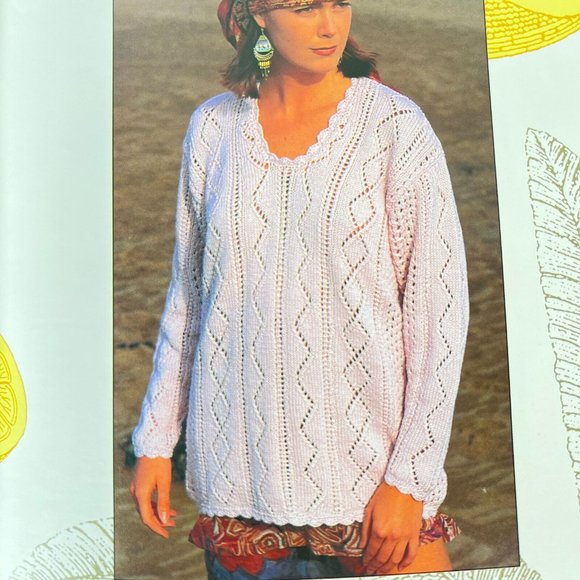 Dale Of Norway Designs Knitting Pattern Book Women Sweater NR 49 DaleGarn Adult - Picture 14 of 16